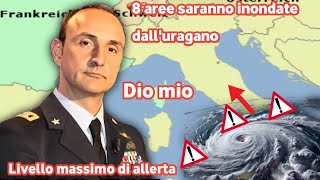 Allerta meteo molto grave - Un pericoloso uragano minaccia queste zone