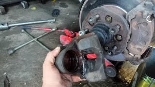 Brake Problem Mitsubishi L300 umiinit at naninikit Ang preno kapag malayo Ang byahe?@tamjunsvlog