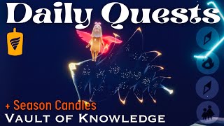Seasonal Candles + Quests in the Vault of Knowledge | Sky Children of the Light