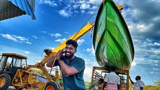 ஆத்தாடி⁉️வள்ளம் இப்படிதான் ready ஆகுதா?Boat making full process | Hard working people.