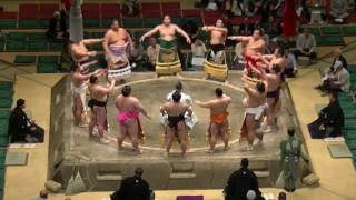 大相撲.2016.5.20.Sumo Natsu Basho/day 13/十両土俵入り(Juryo-dohyoiri)