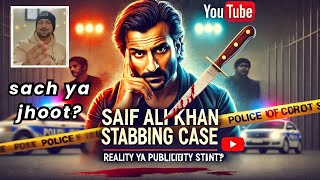 SAIF ALI KHAN STABBING CASE II DRAMA OR PUBLICITY STUNT ? Exposed