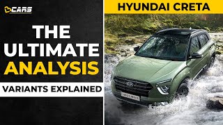 Creta Petrol Variants Explained | E, EX, S, S+, SX, SX(O), SX | Knight & Adventure Incl. | Aug