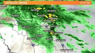 Live radar | Waves of rain moving through the First Coast