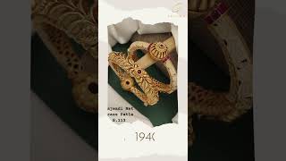 Antique Kada Designs | Antique gold bracelet designs| antique bracelet designs #jewellery  #fashion