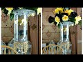 DIY| Black and Gold Glam Centerpiece