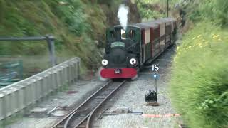 Plas Tan Y Bwlch. Ffestiniog Railway. 03 Aug 21, 05 May 22, Steam trains Prince, Blanche, Lyd.