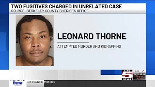 VIDEO: 2 arrested on multiple charges in unrelated Berkeley County cases