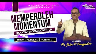 RAHASIA TERCIPTA MOMENTUM | PS. JOHN P. FANGGIDAE | PART 1