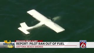 Pilot rescued from small plane crash in the ocean