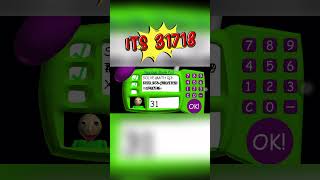 Secret code (pls sub and like)#baldisbasics #shorts