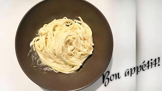 Pasta  al Limone // Pâtes à la sauce crémeuse au citron