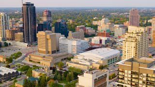 LONDON, ONTARIO IN 8K | Best Drone shots at Sunset, Dusk \u0026 Night | DJI Inspire 3 Drone Pilot