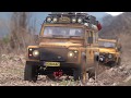 1/10 Scale Land Rover DEFENDER 90/110 Off Road | Camel Trophy Trail with ADRC