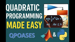 Quadratic Programming Made Easy: Solve QP in MATLAB & Python QPOASES