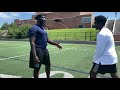 team eyeland db film breakdown how to stop a slant nfl college and high school football