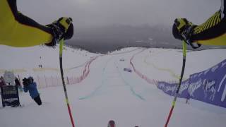 2016 Lake Louise Alpine Ski World Cup Downhill - POV