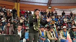 ANDRÓNICO RODRÍGUEZ DESMIENTE ESTAR EN CAMPAÑA Y RATIFICA A EVO MORALES COMO CANDIDATO PRESIDENCIAL.