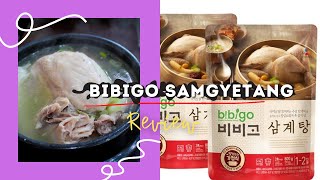 تجربة شوربة الدجاج الكورية Trying Bibigo's Samgyetang (Korean Ginseng Chicken Soup) Review!