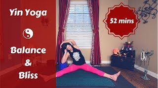 Yin Yoga ☯️ Balance & Bliss | Full Body Yin {50 mins}