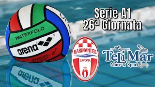 BPER Savona - TeLiMar 9-13 (Full Match)