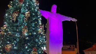 Portuguese Settlement Holiday Lights in Historic Melaka!