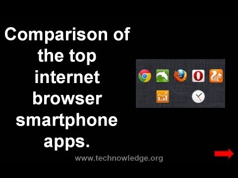 Chrome vs Firefox, Opera, UC Browser y Dolphin: comparación de aplicaciones de navegador de Internet para teléfonos inteligentes