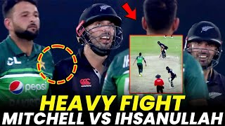 Heavy Fight | Daryl Mitchell vs Ihsanullah | Pakistan vs New Zealand | 2nd ODI 2023 | PCB | M2B2A