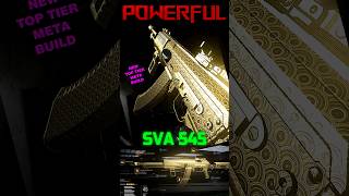 This *SVA 545* Build  is POWERFUL 🔥| Best Class Setup | META? | MW3 | COD WARZONE #shorts #viral