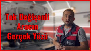 BİR PARÇA DEĞİŞENLİ BİLİNEN ARAÇIN GERÇEKTEKİ DURUMU ARAÇ SAHİBİ ŞOKTA