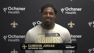 Cam Jordan on Saints' Defense, CMC & Panthers in Week 2 (9/15/21)