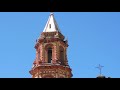 mission church bells playing ave maria in jalpan mexico