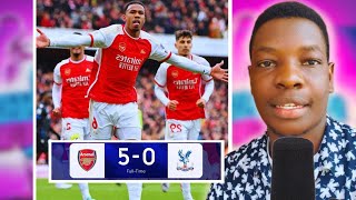 ARSENAL DESTROY CRYSTAL PALACE | ARS 5-0 CRY |Arsenal News Now