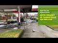 Auto kracht in A45-Tankstelle - Zwei Tote