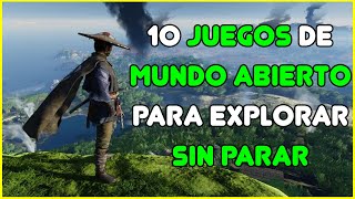 10 Increíbles Juegos de Mundo Abierto que Te Harán Explorar sin Parar