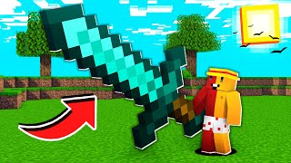 😱 FIZEMOS AS ESPADAS GIGANTES DO MINECRAFT (Muito forte)