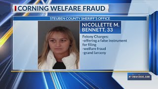 Corning woman arrested on welfare fraud charges