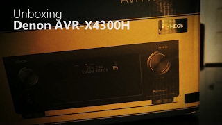 Unboxing The Denon AVR-X4300H Atmos, DTS-X 9.2 Channel Receiver