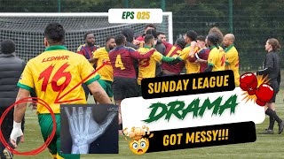 WE CAME TO PLAY FOOTBALL, THEY CAME TO FIGHT! 🤯 | ALL NATIONS v BRENTFORD ST GEORGE’S #sundayleague