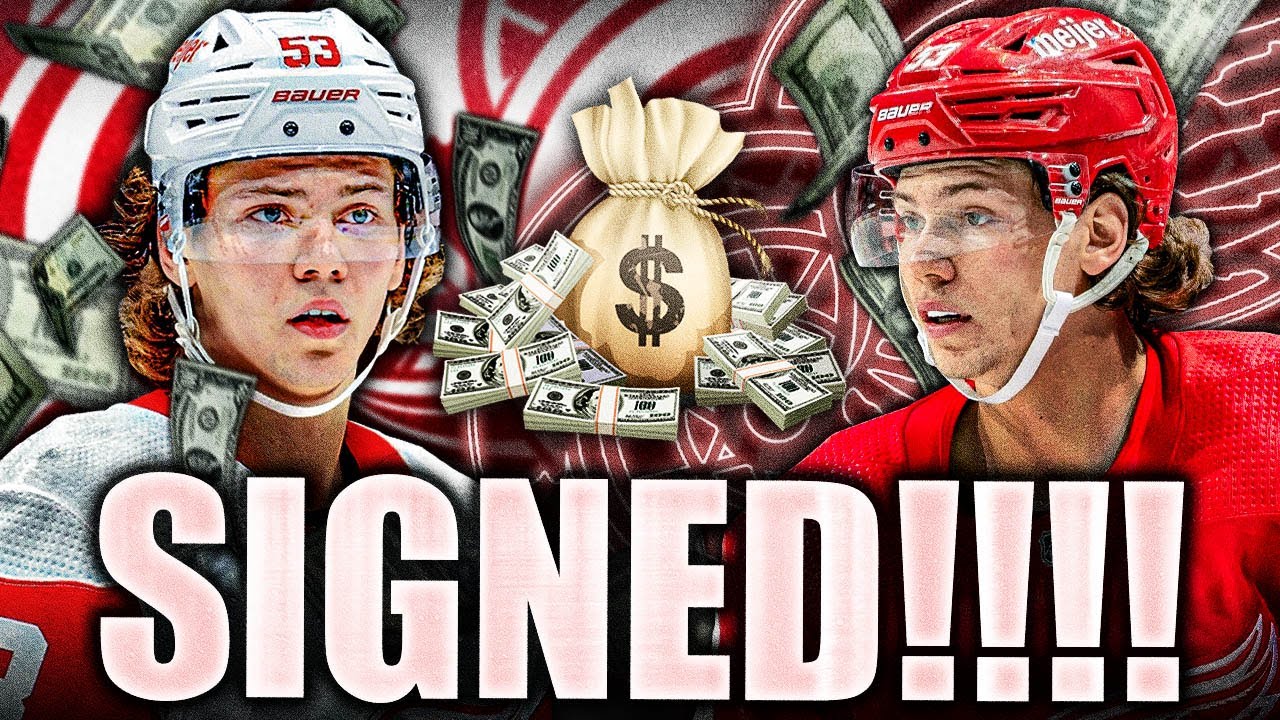 DETROIT RED WINGS SIGN MORITZ SEIDER TO A 7-YEAR CONTRACT: STEVE ...