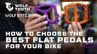 How to choose the best flat bike pedals for your riding style