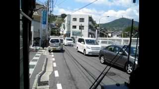 エイチ・ディー西広島五月が丘線前面展望【西広島駅→五月が丘団地】