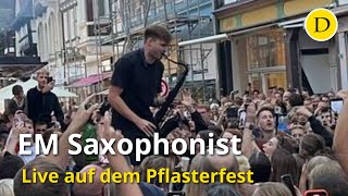 Pflasterfest in Hameln Live: André Schnura - Der Saxophonist des Sommermärchens