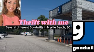 Goodwill Thrifting In Myrtle Beach Sc