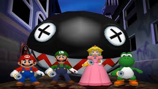 Mario Party 5 MiniGames - Mario Vs Luigi Vs Peach Vs Yoshi (Master Cpu)
