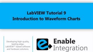 LabVIEW Tutorial 9 - Waveform Charts (Enable Integration)