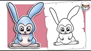 How to Draw Nameless Bunny | Schnuffel Bunny