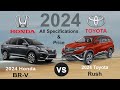 2024 Honda BRV VS Toyota Rush | All new Honda BRV vs Toyota Rush