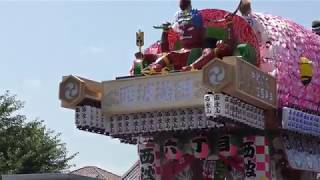 令和元年住吉神社夏季祭典8月3日（土）中日西波満組～観音堂到着～