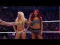 WWE Superstars Kelly Kelly Alicia Fox vs The Bella Twins